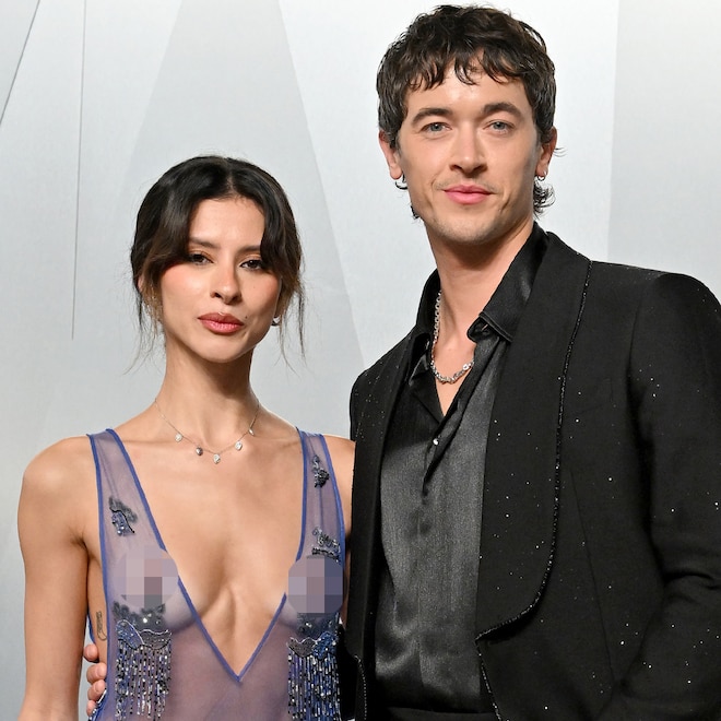 Daniela Norman and Tom Blyth attend the 2026 Vanity Fair Oscar Party